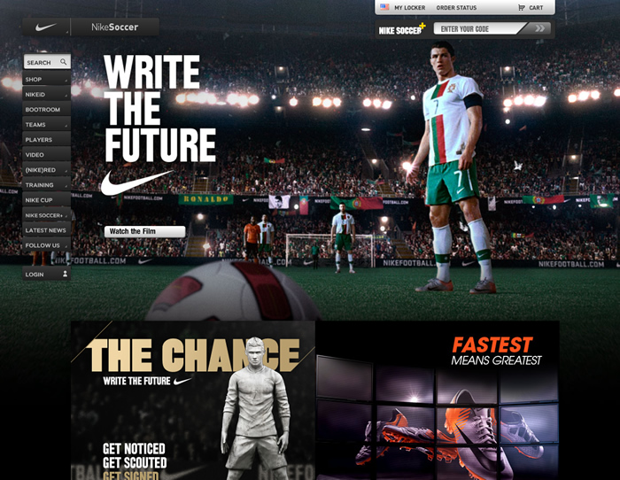 tabaco Forma del barco Clip mariposa โฆษณา Nike - Write The Future Campaign เกาะกระแสบอลโลก | Niwat